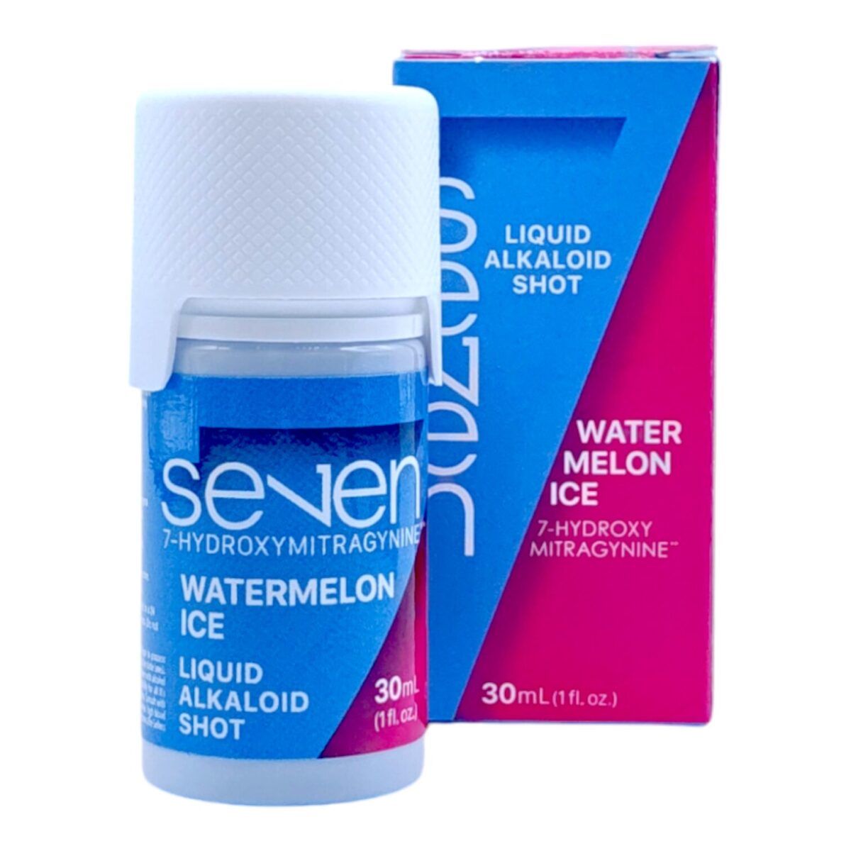 Se7en Liquid Alkaloid Shot 200mg Kratom 15mg 7-OH 30mL