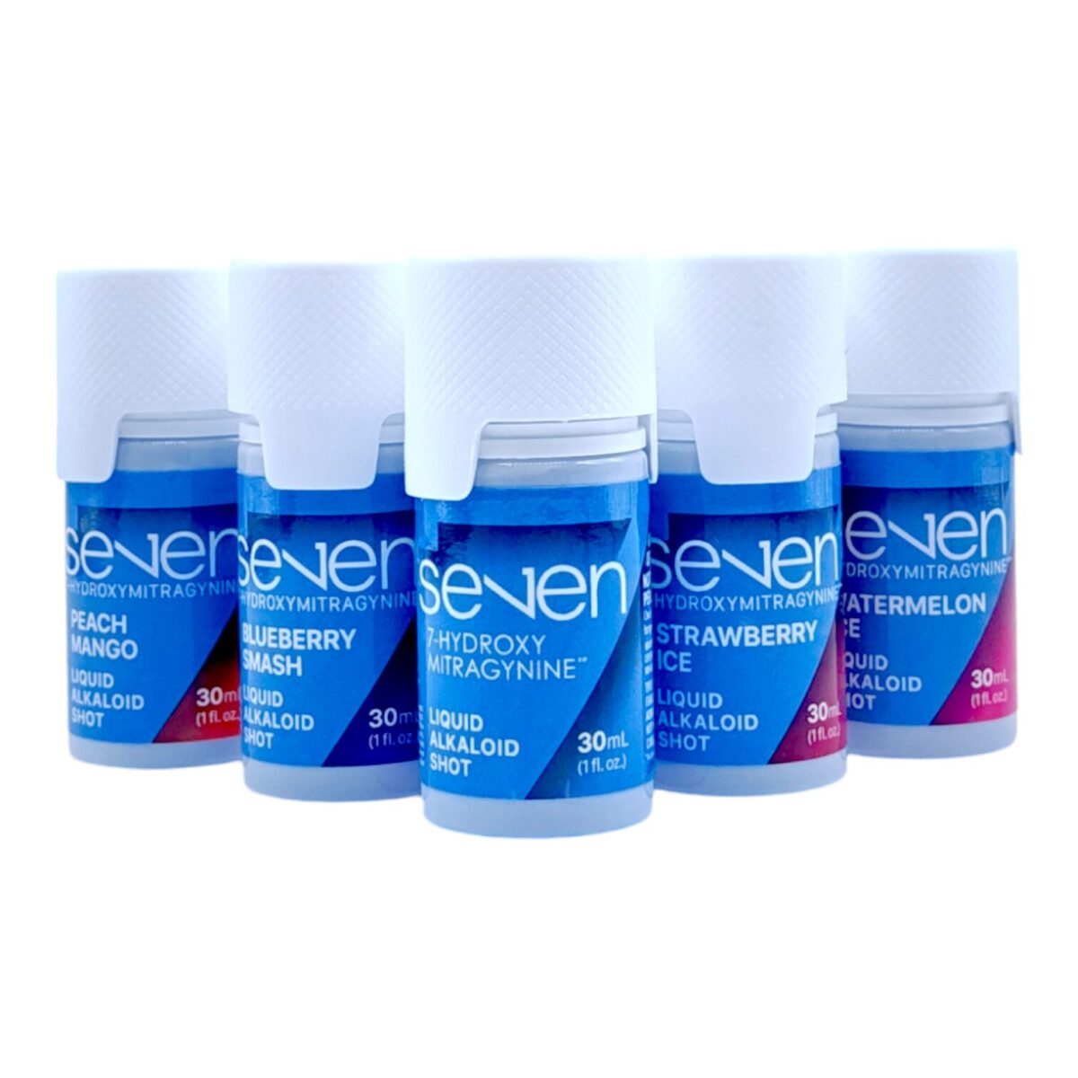 Se7en Liquid Alkaloid Shot 200mg Kratom 15mg 7-OH 30mL