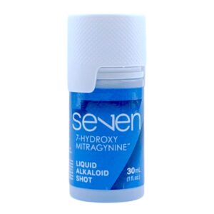 Se7en Liquid Alkaloid Shot 200mg Kratom 15mg 7-OH 30mL