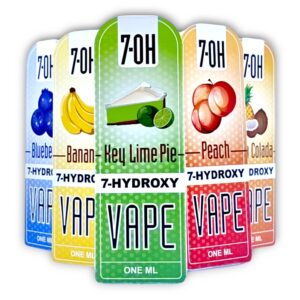 7-OH Flavored Vape 1mL