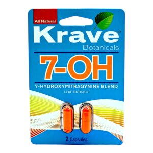 Krave Botanicals 7-OH Extract Capsules 2CT