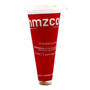 OHMZ Conez 7-hydroxymitragynine Strawberry Cones 35mg
