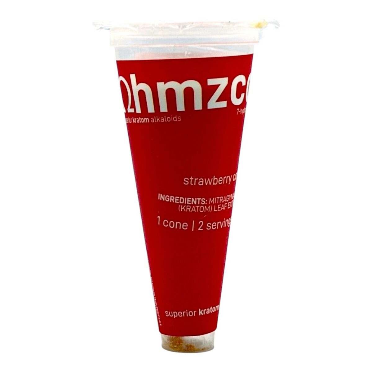 OHMZ Conez 7-hydroxymitragynine Strawberry Cones 35mg