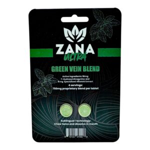 ZANA ULTRA Green Vein Tablets 2CT