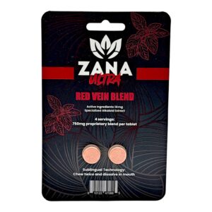 ZANA ULTRA Red Vein Tablets 2CT