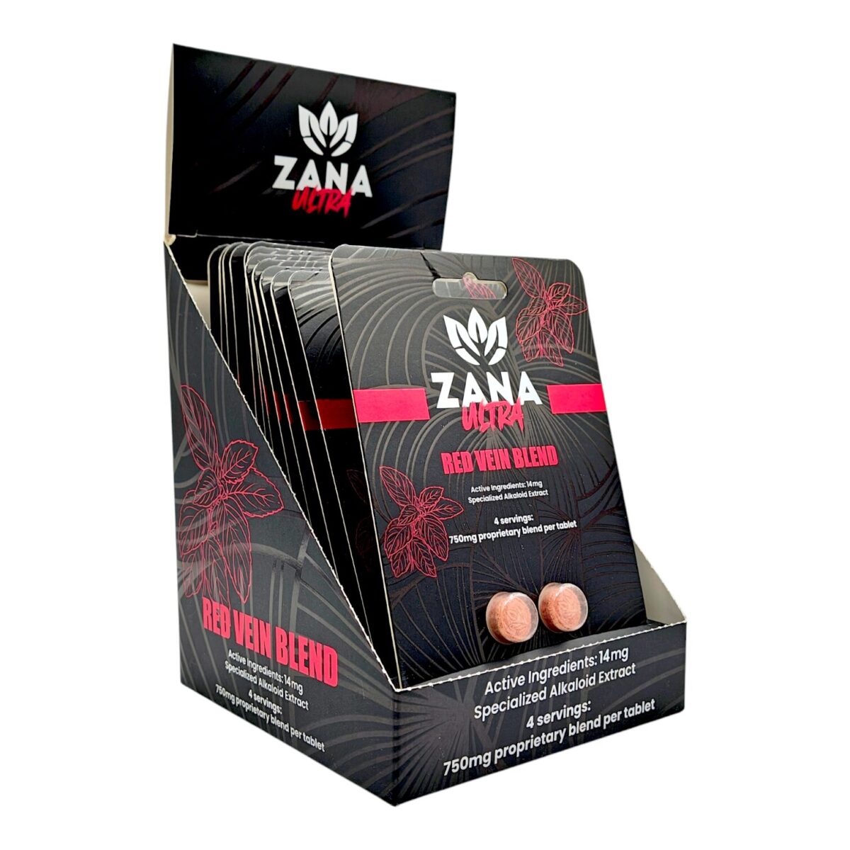 ZANA ULTRA Red Vein Tablets 2CT