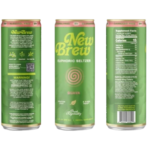 New Brew Guava Euphoric Seltzer