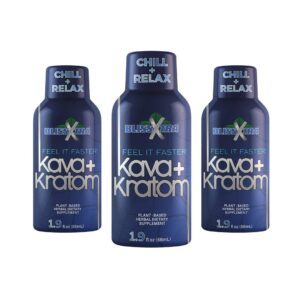 Bliss Xtra Kava Kratom Shot 35mg Kratom 265mg Kava 56mL