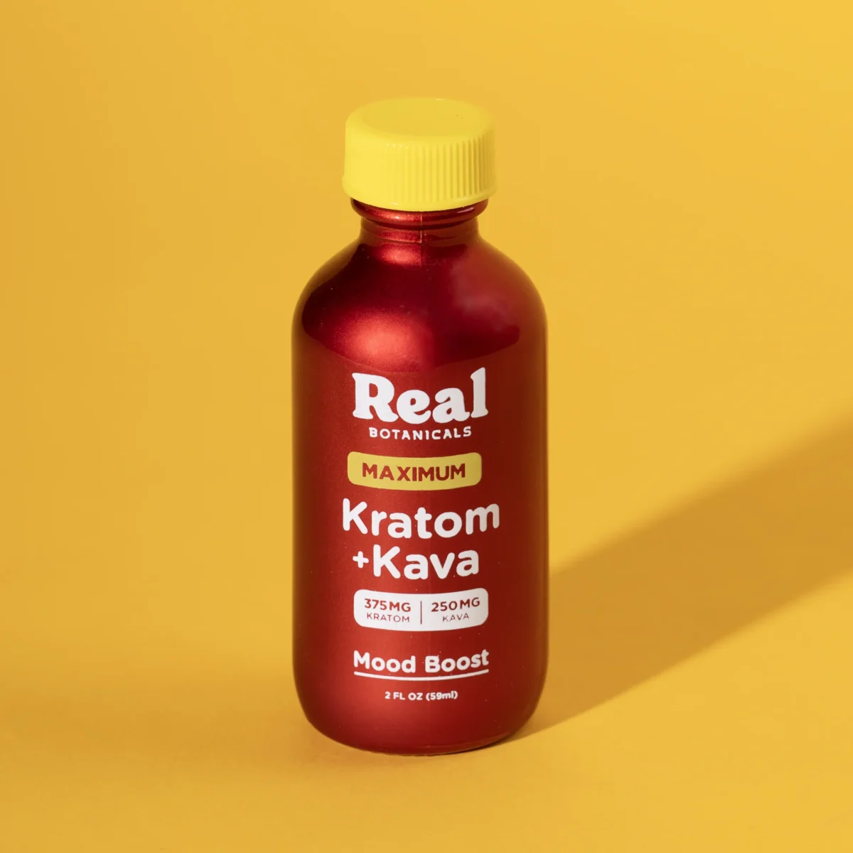 Real Botanicals Kratom & Kava Mood Boost Shot 150mg Kratom 250mg Kava