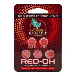 Kratom Kulture RED-OH Tablets 20mg