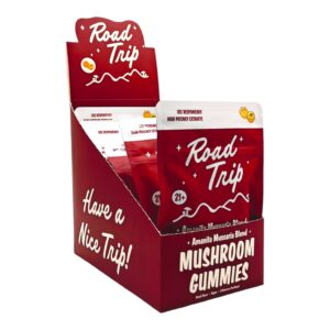 Road Trip Amanita Muscaria Mushroom Gummies