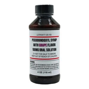 Pseudoindoxyl Syrup Grape Flavor 118mL