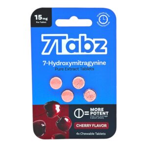 7Tabz 7OH Kratom Extract Tablets Cherry