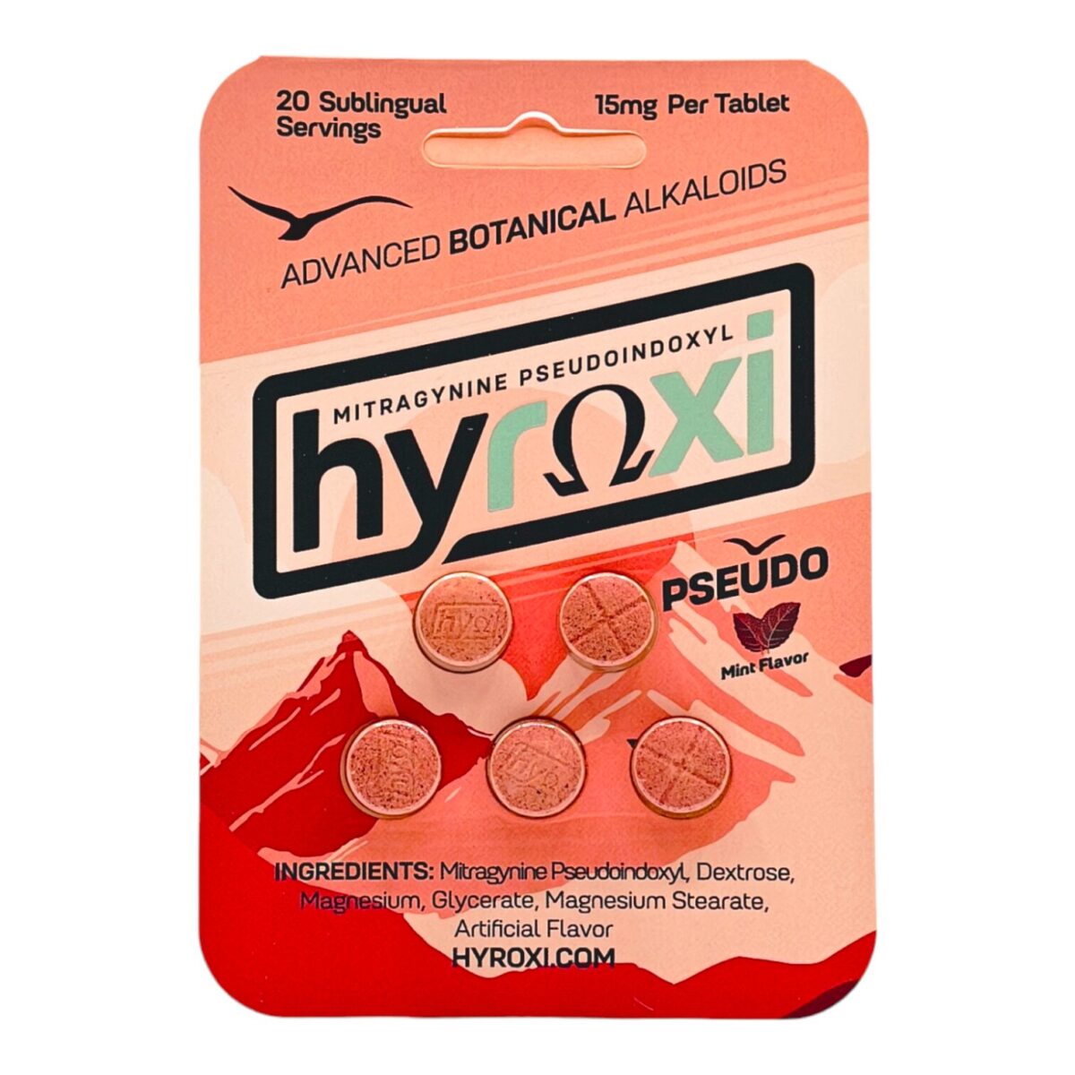 HYROXI Pseudo Tablets Mint Flavor 15MG