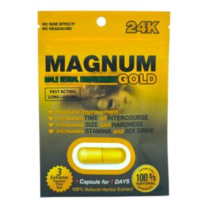 Magnum Gold 24K Male Enchantment Capsule