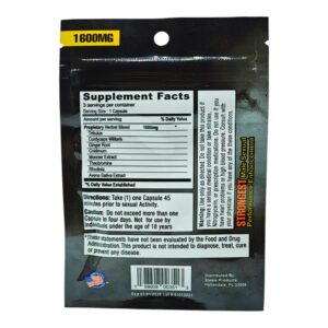 Zeus Plus 3 Count 1600mg