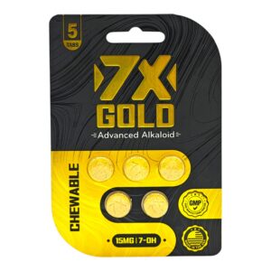 7X Gold 7-OH Chewable Tablets 15mg