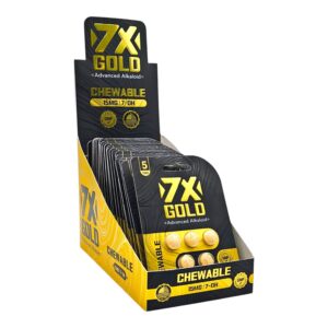 7X Gold 7-OH Chewable Tablets 15mg