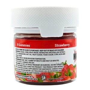 Kratomade Strawberry Gummies – 8ct