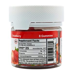 Kratomade Strawberry Gummies – 8ct