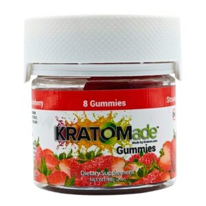 Kratomade Strawberry Gummies - 8ct