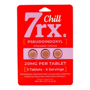 7rx Chill Chewable Pseudo Tablets 3ct