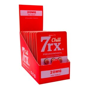 7rx Chill Chewable Pseudo Tablets 3ct