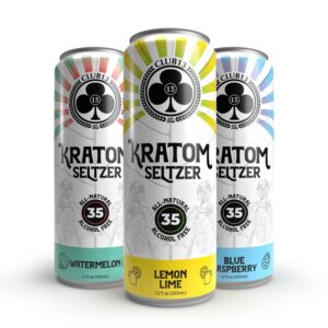 Club 13 Kratom Seltzer 35MIT 12oz