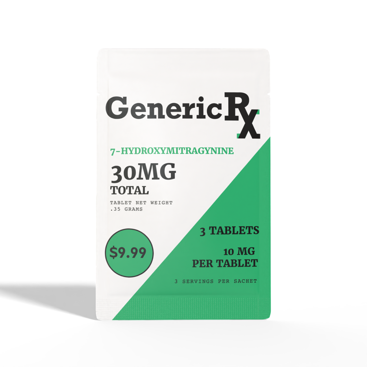 Generic RX 7-OH 30mg 3ct