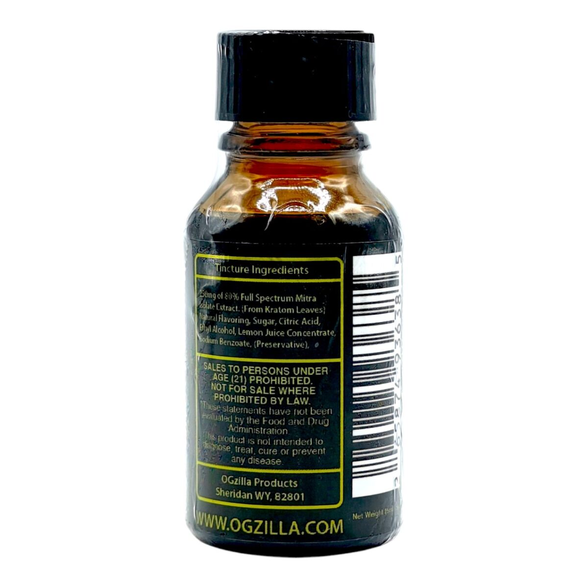 Nodzilla Kratom Extract Shot 150mg 15mL