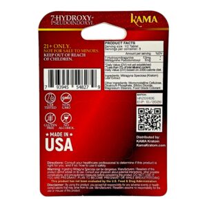 KAMA 7-OH and Pseudo 100mg 4ct