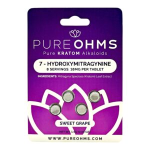 PURE OHMS 7-OH Tablets 4ct