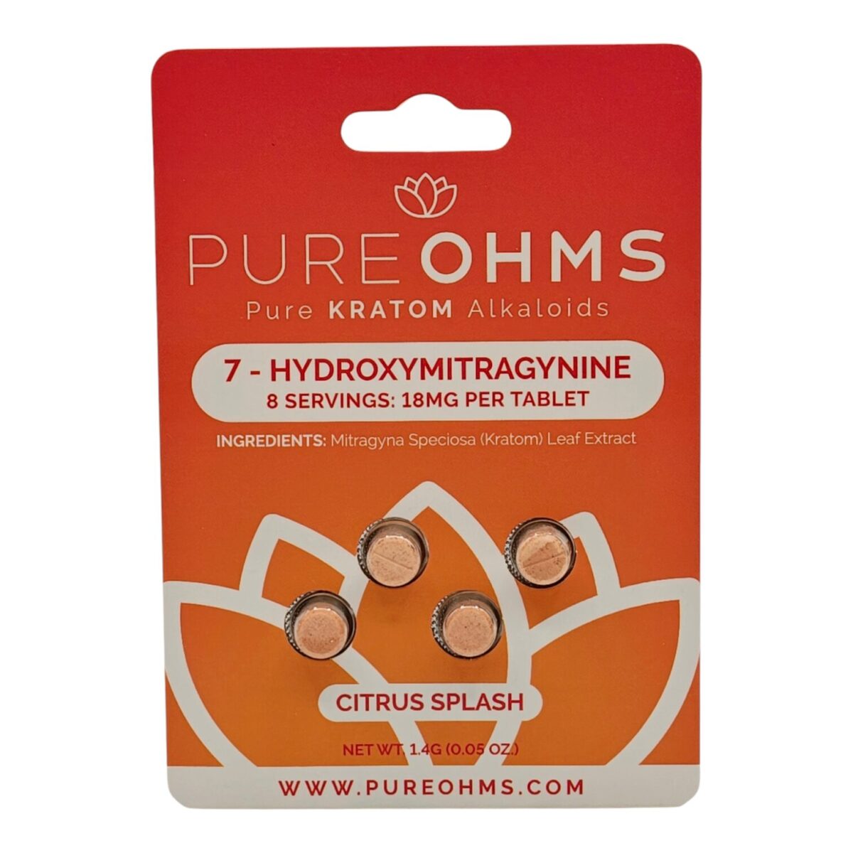 PURE OHMS 7-OH Tablets 4ct