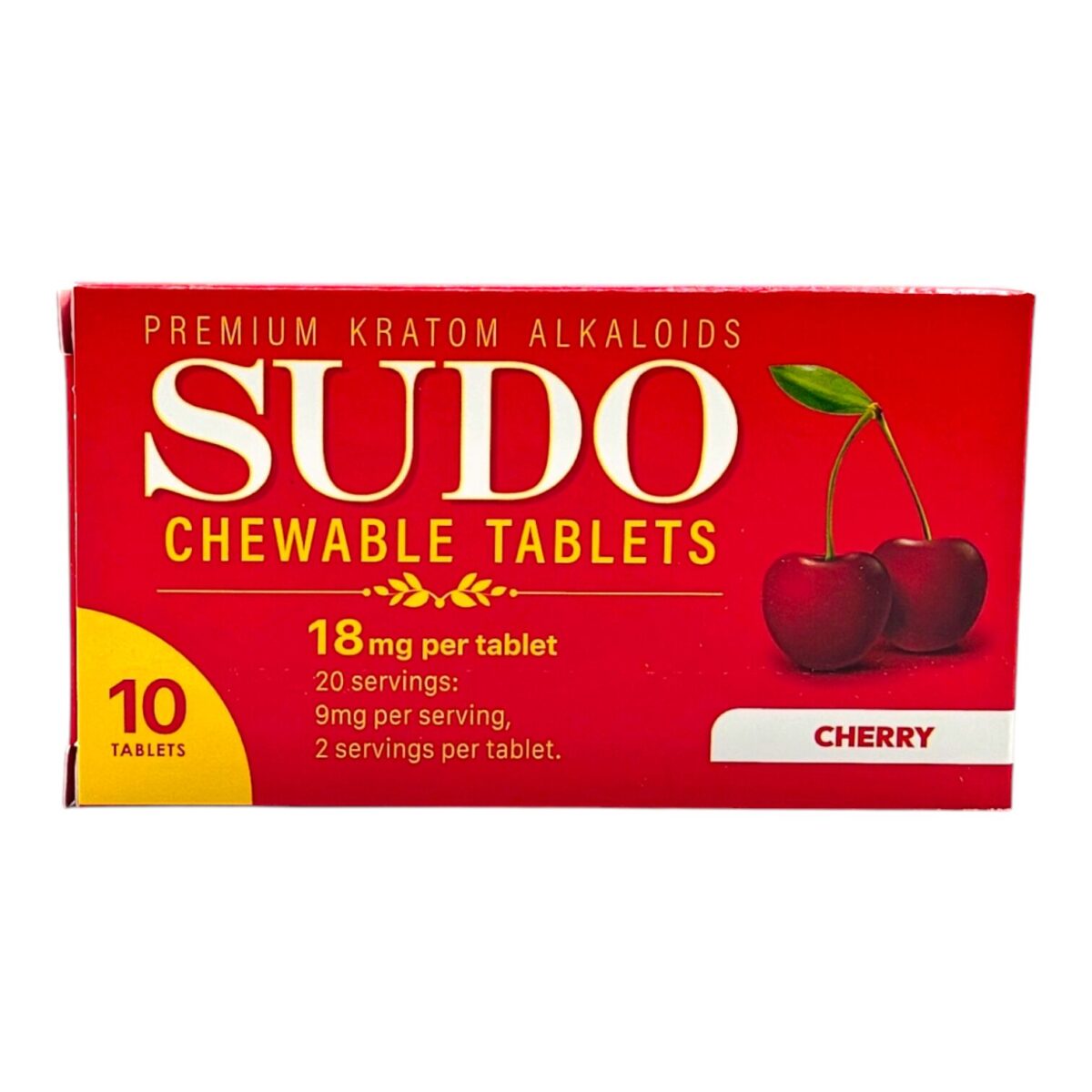 Sudo Kratom Chewable Tablets 18mg 10ct