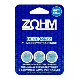 ZOHM 7OH Tablets 3ct 22mg