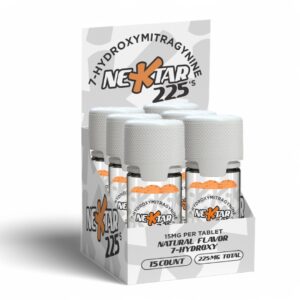 Nektar 225’s 7-OH Tablets Natural 15ct 15mg