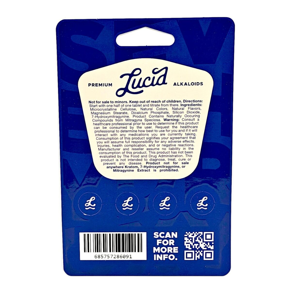 Lucid Pseudo 7-OH Chewables Tablets 30mg