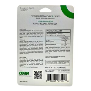 OXIN 7-OH Pseudo Flavored Tablets 2ct