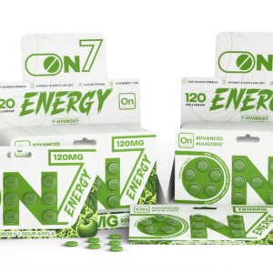 On7 7-OH Energy Tablets Sour Apple 120mg 12ct