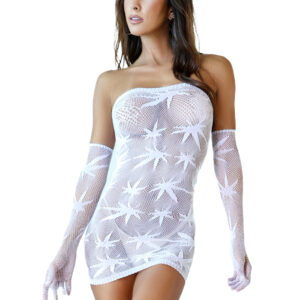 2pc Canna Mini Dress and Gloves