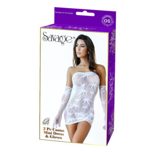 2pc Canna Mini Dress and Gloves