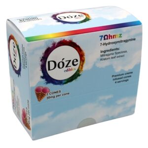 Doze Edibles 30mg 7-OH Cones