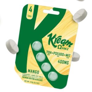 Kream 7-OH Pseudo Flavored Tablets 400mg