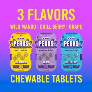 Dozo Perks Maximum Strength 7-OH Flavored Tablets 50MG