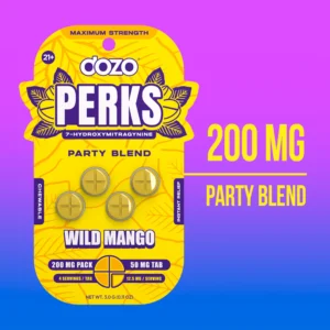 Dozo Perks Maximum Strength 7-OH Flavored Tablets 50MG
