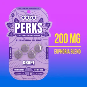 Dozo Perks Maximum Strength 7-OH Flavored Tablets 50MG