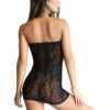 Lace Strapless Mini Dress