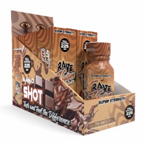 Rave Kratom Delights, 225mit Flavored Shot 30mL