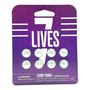 7 Lives 7-OH Kratom Tablets
