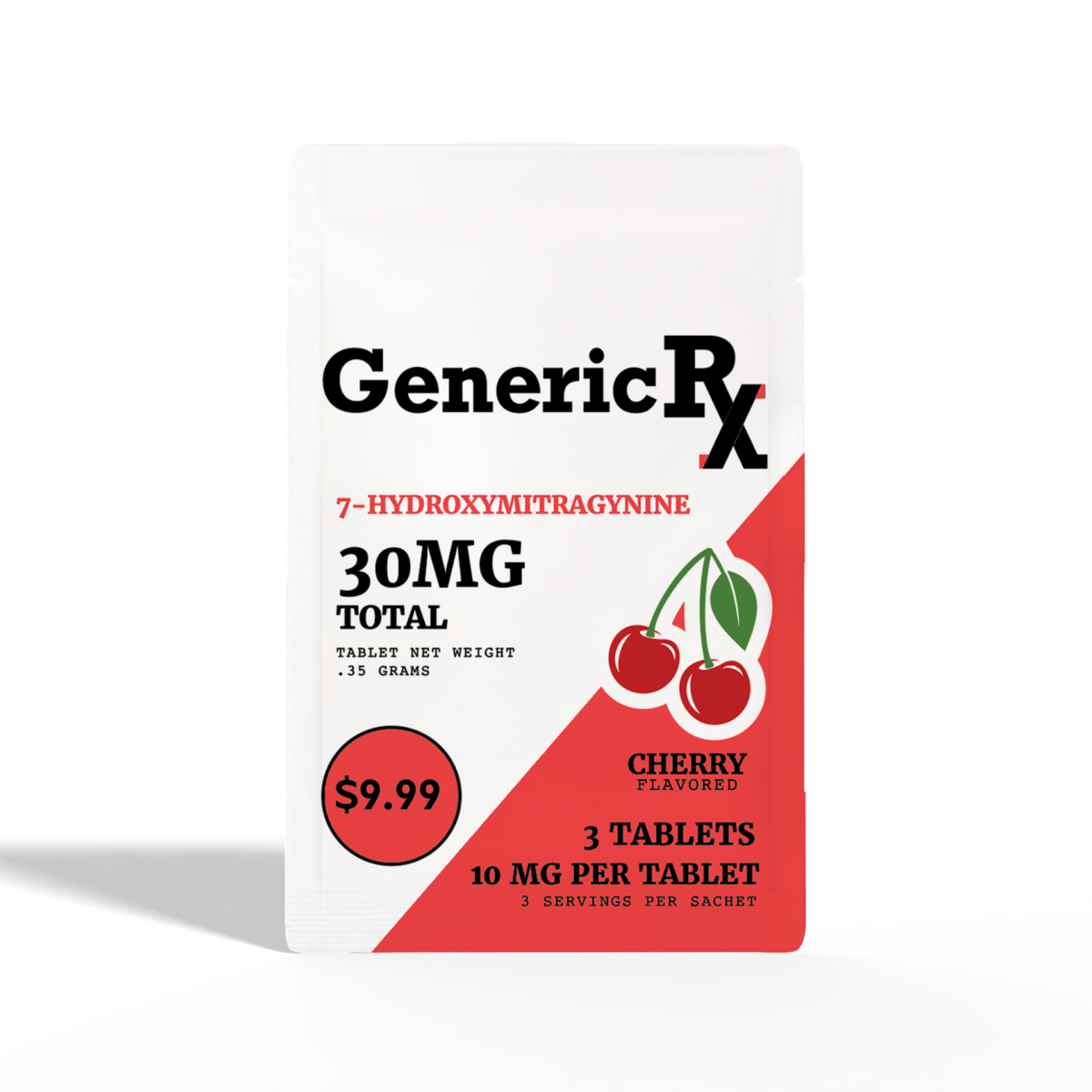 Generic RX 7-OH Cherry 30mg 3ct